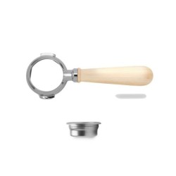 Lelit Bottomless Portafilter Maple | Barista Equipment UK