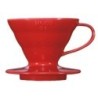 Hario Coffee Dripper V60 01 Red (plastic) | Available Now