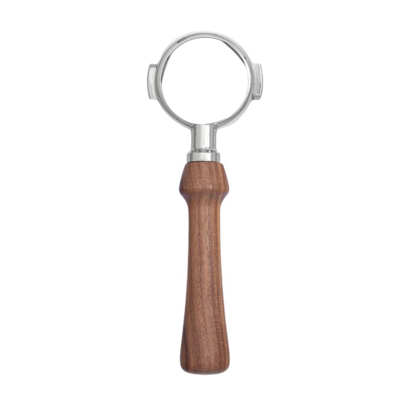 Wiedemann Manufaktur Bottomless Portafilter Refined Walnut | ECS UK