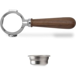Lelit Bottomless Portafilter Wood Nut | Fast UK Delivery