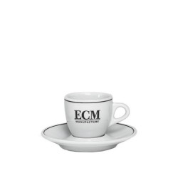 ECM Espresso Cups With Saucers - Set Of 6 | Available Now