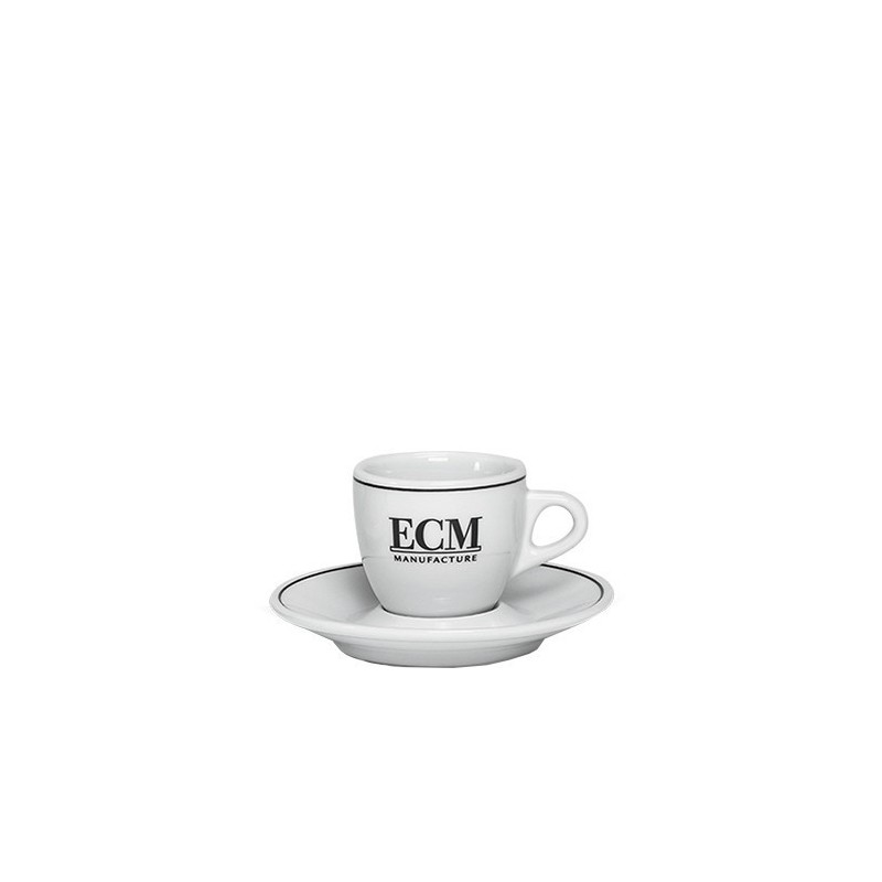 ECM Espresso Cups With Saucers - Set Of 6 | Available Now