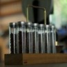 Weber Workshops Bean Cellar Glass - Teak & Brass Base | ECS UK