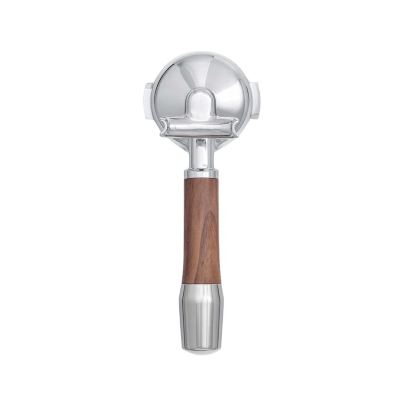 Wiedemann Double Spout Portafilter Elegant Walnut | ECS UK