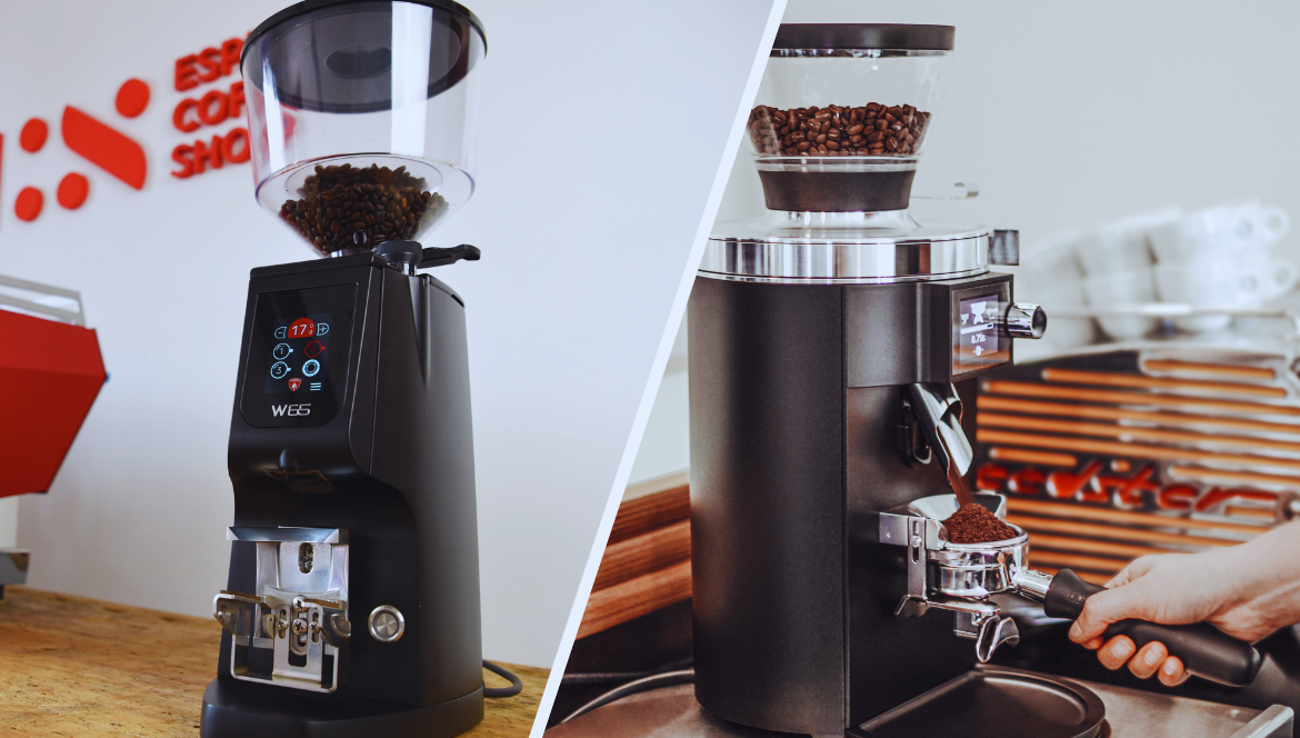 Mahlkönig E65S vs Eureka Atom: Commercial Grinder Showdown